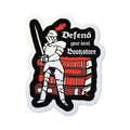Defend Your Local Bookstore by Apply - Die-Cut Sticker