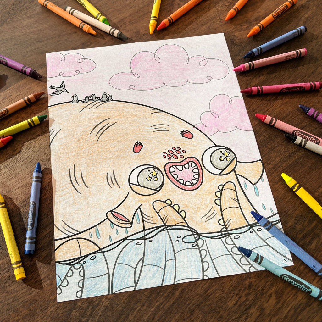 Hazy Dell Loch & Sea! Coloring Book