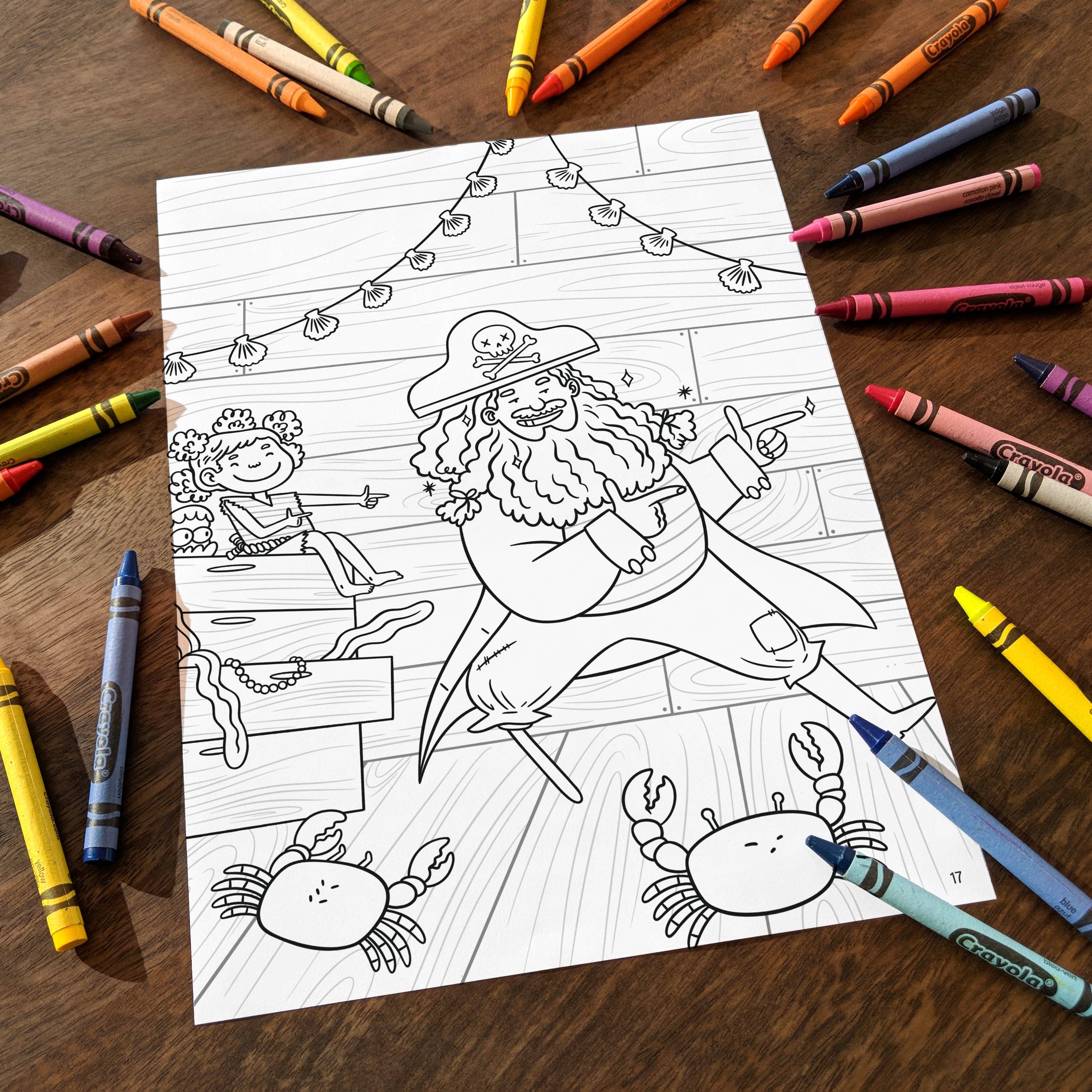 Hazy Dell Loch & Sea! Coloring Book