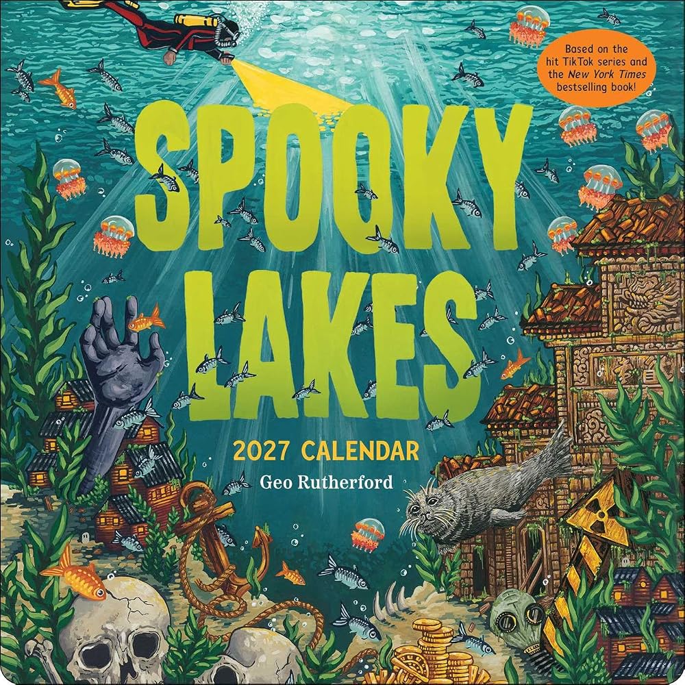 Spooky Lakes 2027 Wall Calendar cover image