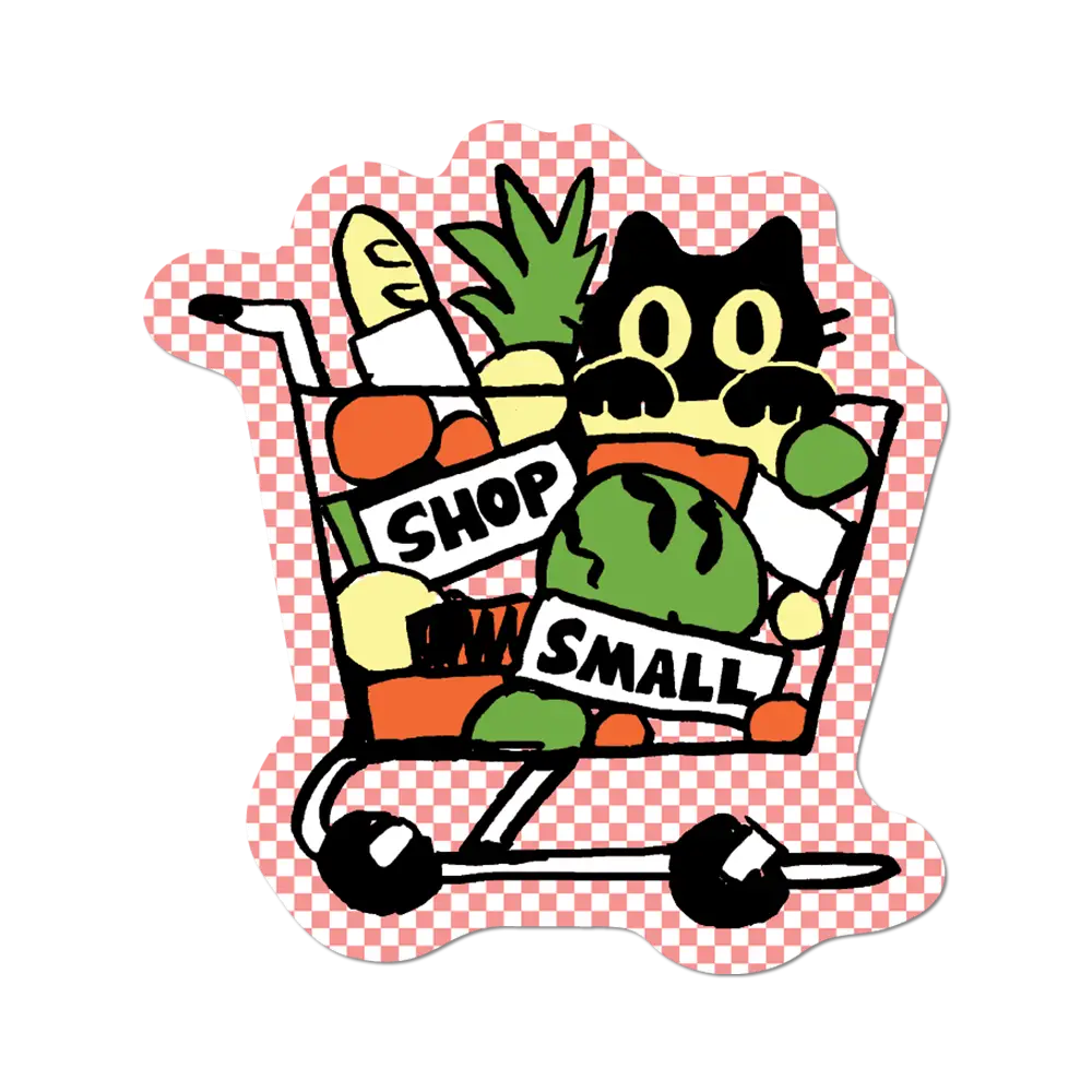 Shop Small by Apply - Die-Cut Sticker