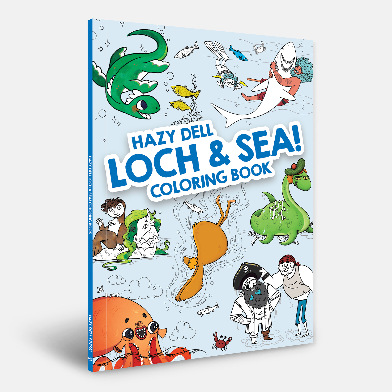 Hazy Dell Loch & Sea! Coloring Book